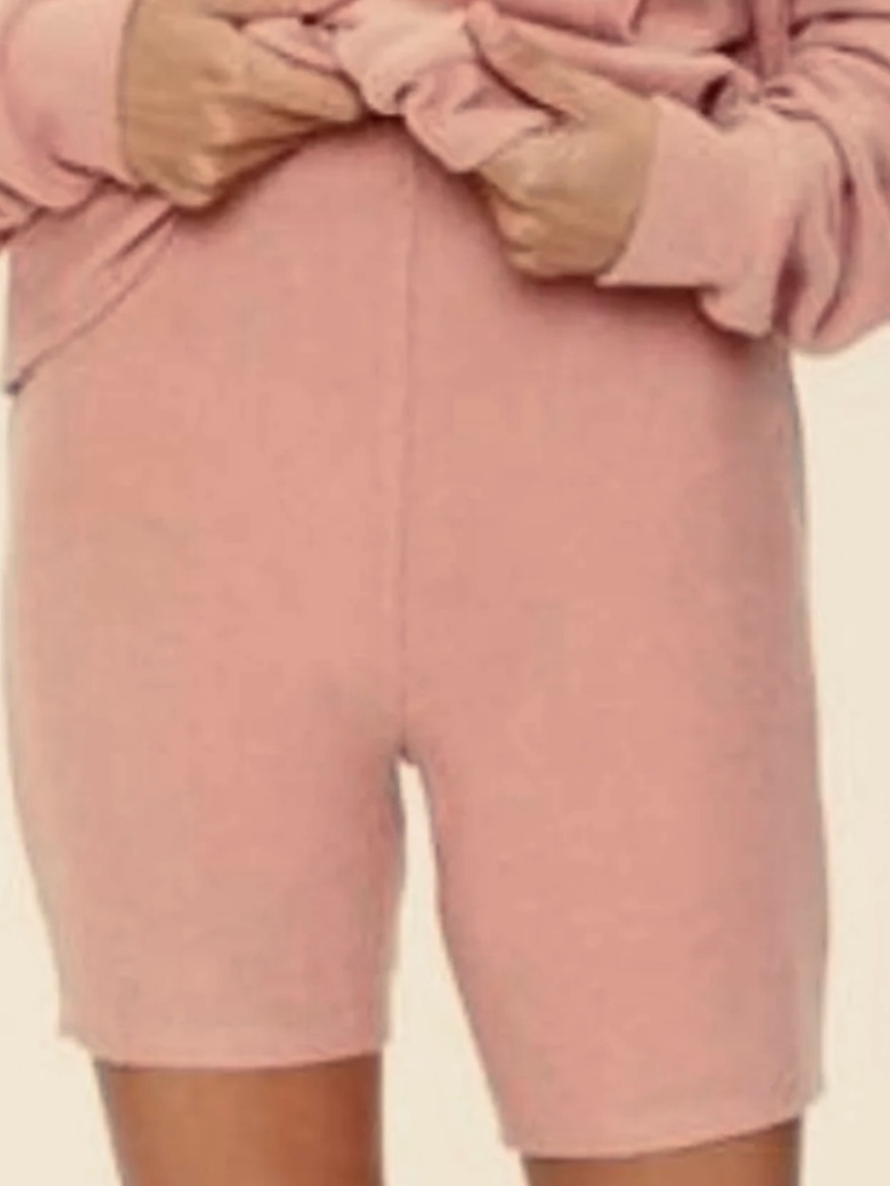 NWT Forever 21 Women's Salmon Pink Leggjng/Bike Shorts - Picture 6 of 6